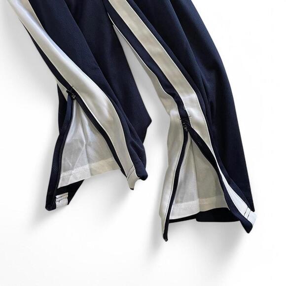Other - VTG Navy Side Stripe Joggers w/ Flare Zip – M (32/34)